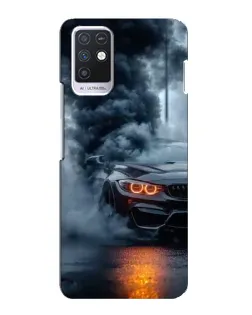 Чехол для Infinix Note 10 с картинкой «BMW M-Power — абстракция»