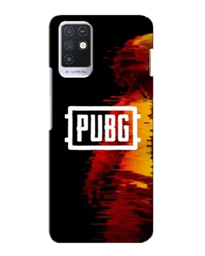Чохол для Infinix Note 10 з картинкою «Яскравий логотип PUBG»