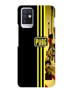 Чохол для Infinix Note 10 з картинкою «PUBG — камуфляжний шолом»