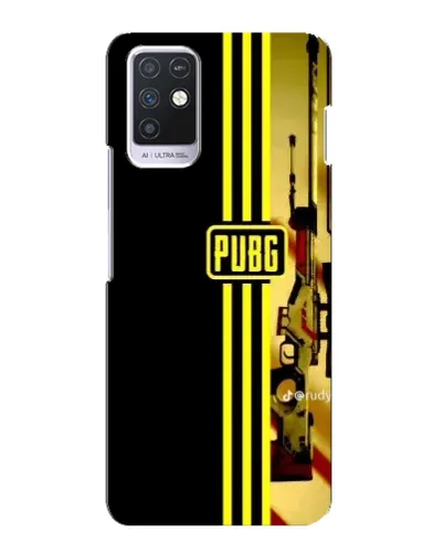 Чохол для Infinix Note 10 з картинкою «PUBG — камуфляжний шолом»