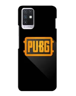 Чохол для Infinix Note 10 з картинкою «PUBG — рамка лого»