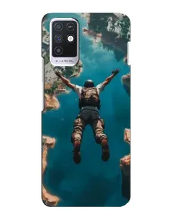 Чохол для Infinix Note 10 з картинкою «PUBG — вільне падіння»