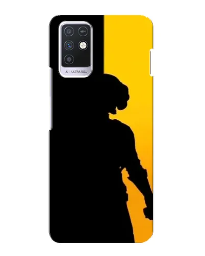 Чохол для Infinix Note 10 з картинкою «Тінь воїна PUBG»
