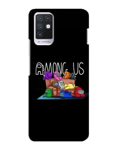 Чохол для Infinix Note 10 з картинкою «Логотип Among Us»