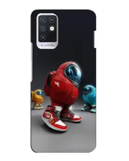 Чохол для Infinix Note 10 з картинкою «Among Us — 3D стиль»