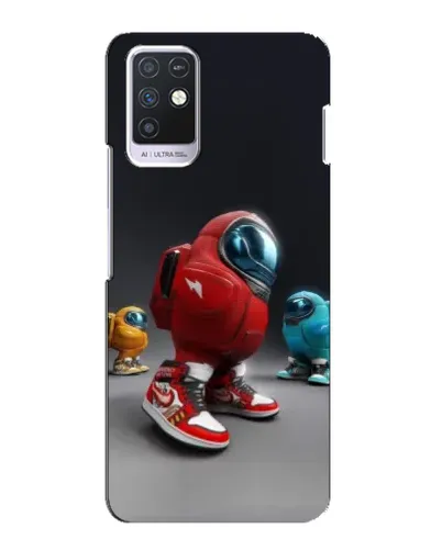 Чохол для Infinix Note 10 з картинкою «Among Us — 3D стиль»