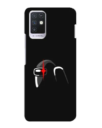 Чохол для Infinix Note 10 з картинкою «Among Us шолом»