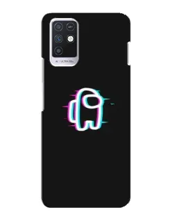 Чохол для Infinix Note 10 з картинкою «Among Us неон»