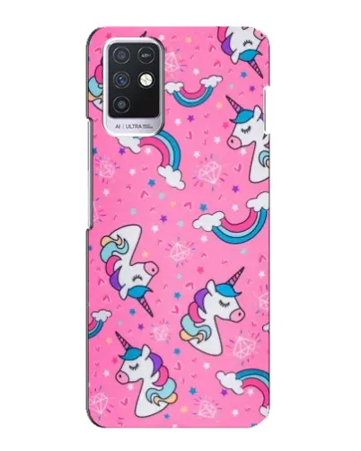 Чохол для Infinix Note 10 з картинкою «Unicorn паттерн рожевий» Чохол для Infinix Note 10 з картинкою «Unicorn паттерн рожевий»