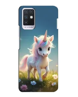 Чохол для Infinix Note 10 з картинкою «Єдиноріг на галявині»