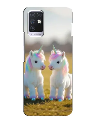 Чохол для Infinix Note 10 з картинкою «Пара єдинорогів» Чохол для Infinix Note 10 з картинкою «Пара єдинорогів»