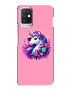 Чохол для Infinix Note 10 з картинкою «Казковий єдиноріг»
