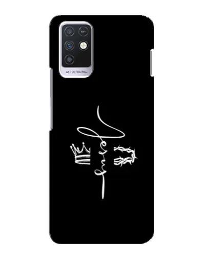 Чехол для Infinix Note 10 с картинкой «Король Славы Jesus»