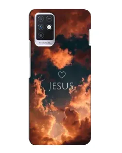 Чохол для Infinix Note 10 з картинкою «Сяйво Імені Jesus»