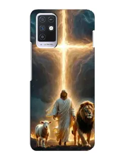 Чохол для Infinix Note 10 з картинкою «Лев Юди та Світло»