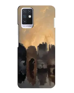 Чехол для Infinix Note 10 с картинкой «Дорога к вере»