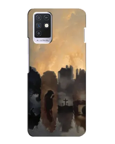 Чехол для Infinix Note 10 с картинкой «Дорога к вере»