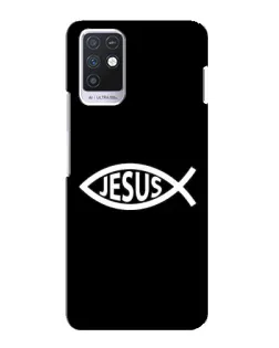 Чехол для Infinix Note 10 с картинкой «Классический Jesus»