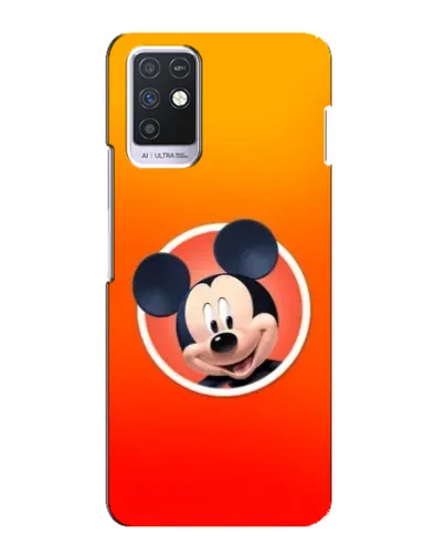 Чохол для Infinix Note 10 з картинкою «Mickey в колі»