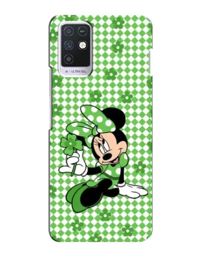 Чохол для Infinix Note 10 з картинкою «Mickey в клітинку»