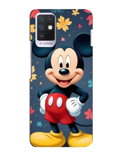 Чохол для Infinix Note 10 з картинкою «Осінній Mickey Mouse»