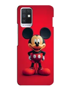 Чохол для Infinix Note 10 з картинкою «Mickey в повний зріст»