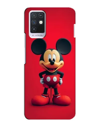 Чохол для Infinix Note 10 з картинкою «Mickey в повний зріст»