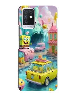 Чохол для Infinix Note 10 з картинкою «Монстр-трак пригоди»