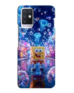 Чохол для Infinix Note 10 з картинкою «Неоновий океан»