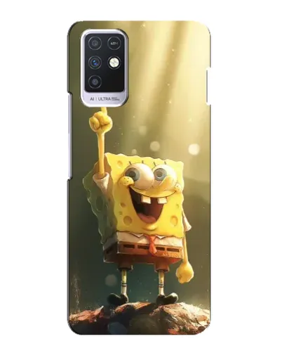Чохол для Infinix Note 10 з картинкою «Сяючий Спанч Боб» Чохол для Infinix Note 10 з картинкою «Сяючий Спанч Боб»