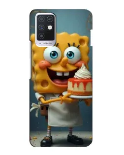 Чохол для Infinix Note 10 з картинкою «Кухар Спанч Боб»
