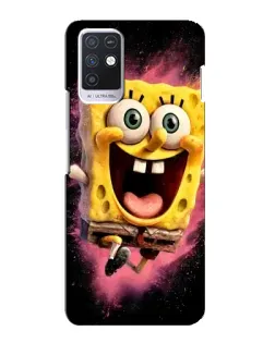 Чохол для Infinix Note 10 з картинкою «Вибуховий Спанч Боб»