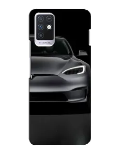 Чехол для Infinix Note 10 с картинкой «Tesla Model S Look»