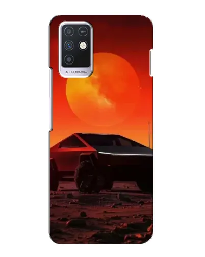 Чехол для Infinix Note 10 с картинкой «Cybertruck на Марсе» Чехол для Infinix Note 10 с картинкой «Cybertruck на Марсе»