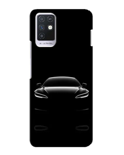 Чехол для Infinix Note 10 с картинкой «Силуэт Tesla Night» Чехол для Infinix Note 10 с картинкой «Силуэт Tesla Night»