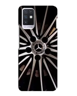 Чехол для Infinix Note 10 с картинкой «Диск Mercedes»