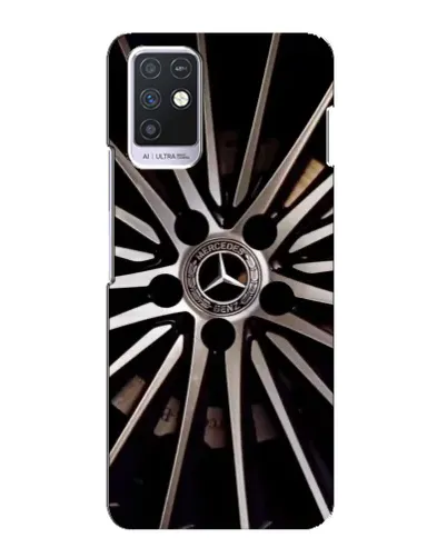 Чехол для Infinix Note 10 с картинкой «Диск Mercedes»