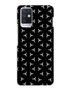 Чохол для Infinix Note 10 з картинкою «Mercedes паттерн зірок»