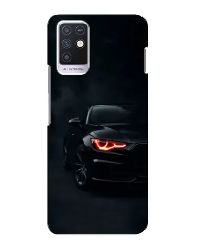 Чехол для Infinix Note 10 с картинкой «Audi — хищный взгляд»