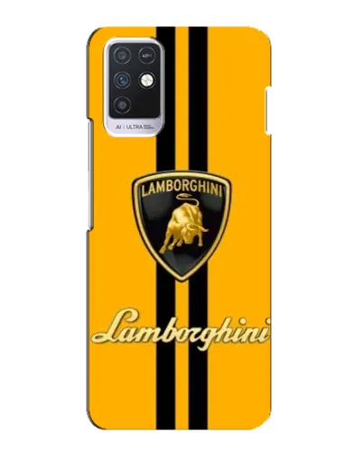Чехол для Infinix Note 10 с картинкой «Lamborghini Stripe желтый» Чехол для Infinix Note 10 с картинкой «Lamborghini Stripe желтый»