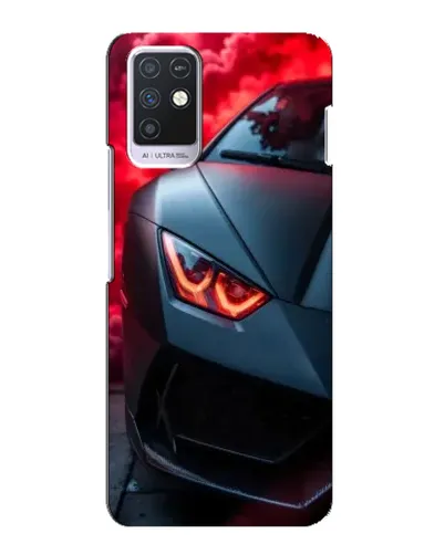 Чехол для Infinix Note 10 с картинкой «Lamborghini красное сияние» Чехол для Infinix Note 10 с картинкой «Lamborghini красное сияние»