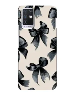 Чехол для Infinix Note 10 с картинкой «Банты Coquette»