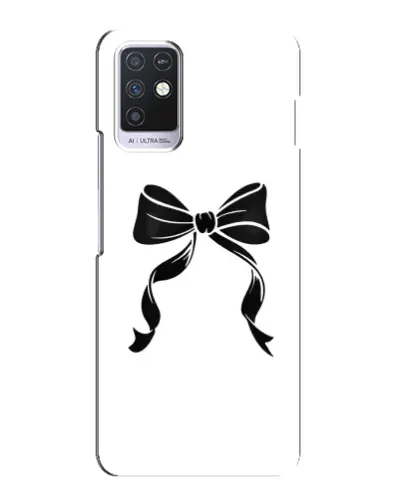 Чехол для Infinix Note 10 с картинкой «Классический бант»