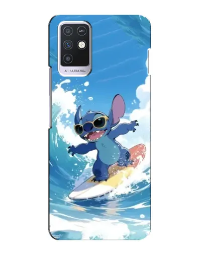 Чехол для Infinix Note 10 с картинкой «Стич на волне» Чехол для Infinix Note 10 с картинкой «Стич на волне»