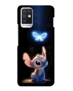 Чехол для Infinix Note 10 с картинкой «Сияющий Стич»