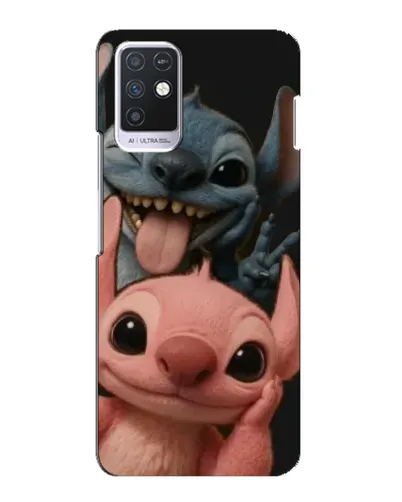 Чехол для Infinix Note 10 с картинкой «Стич и Ангел» Чехол для Infinix Note 10 с картинкой «Стич и Ангел»