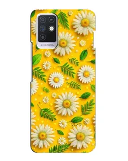 Чехол для Infinix Note 10 с картинкой «Ромашковое солнце»