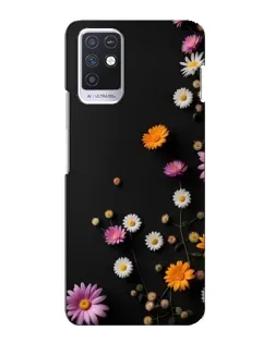 Чехол для Infinix Note 10 с картинкой «Цветочная композиция»