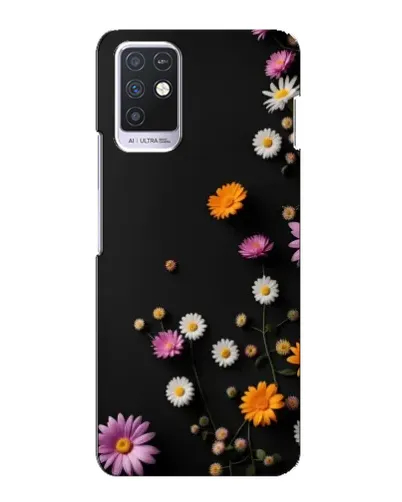 Чехол для Infinix Note 10 с картинкой «Цветочная композиция»