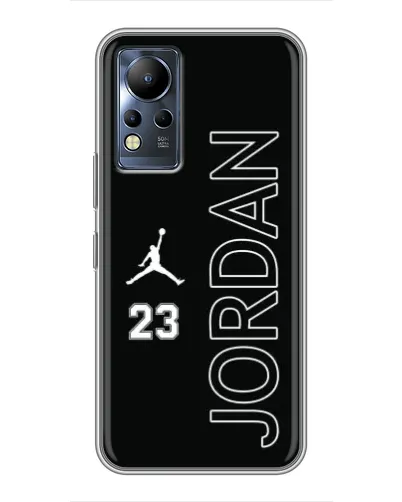 Чехол для Infinix Note 11 Pro с картинкой «Jordan Vertical»